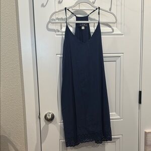 Blue Rain Navy Sleeveless Dress